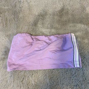 Purple crop top